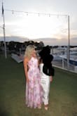 I loved this dress. I wore it for a friend's rehearsal dinner. It fit perfectly. The dress was long, so I had to wear extra high heels since I didn't have time to get it hemmed. I got a lot of compliments on the dress! - Jessie W.