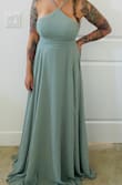 Love the color and style. The dress is really well made. The fabric is nice against skin and not itchy. I would definitely recommend this dress for wedding or special occasion. - Nicole H.