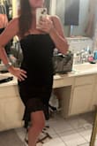 I love this dress. Simple but elegant and sexy. - Stephanie K.