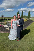 I ordered this dress a little large as dresses typically don't fit my bust properly, I could have probably ordered my true size, which is nice for larger chested women!! This dress was gorgeous, I received many compliments and felt beautiful. It is also great quality. I cannot wait to wear it again. Perfect summer wedding guest dress. - Morgan T.
