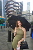 The dress is beautiful. Great color, comfortable fit, perfect for running around the city, very pleased!!! - Emma B.
