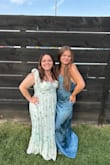 Absolutely beautiful dress. Only downside was the straps were a little long and not adjustable. but you can easily hand sew or pin them! Way darker shade of blue than picture looks like but still gorgeous. I'm short so it was a little long even with heels on so short girls be aware! - Kylee K.