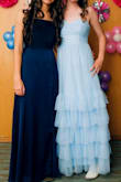 My daughter wore this dress to a formal school dance. She said it was comfortable and fit great. She got lots of compliments! - Shannon V.