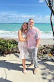 I bought this dress for my bridal shower on the beach and I absolutely loved it! It was so cute and was the perfect fit for the event and vibe. I did order a medium because I have a bigger butt and its fits a little snug. I would personally size up. - Danica H.