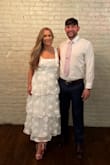 My MIL through a Happily Ever After reception in our hometown for friends and family to come to. I wanted something light, but also made me feel like a little bit of a bride again. I bought so many white dresses (which are extremely hard to get right) and this came in the day of the event. It was perfect! My husband loved it, said I looked beautiful in it! It fit like a glove. We did have to pin the shoulder straps into the seam to have a snugger fit, since there was no time for any alterations, but I easily could have not done that and been fine. I just needed to feel more secure and am self-conscious about my bust. I received so many compliments, and it was just the perfect dress for my event! - Portia B.