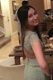 I wore this dress on Christmas this year! I received tons of compliments. The backless part of the dress is my favorite and it fit like a glove. - Jessica W.