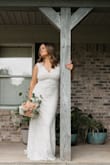 This dress was perfect. Comfortable, true to size, as described. Size large. - Bethany C.