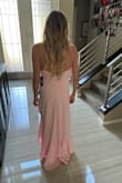 Beautiful dress, way too small in the bust area even if I size up it wouldn't fit me. - Laurie S.