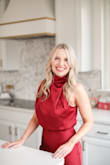 This dress looked so beautiful on for my Christmas and @joetteliving photos! I love that it has a high neck and midi length so it was very comfortable. This dress is perfect for someone that is bustier as well bc it has alittle extra room in the top. Absolutely love this! Definitely Buy it! - Joette B.