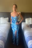 I got so many compliments on this dress. The adjustable straps are nice and the material is light and stretchy so you can dance and move freely. Overall, I love this dress and I will wear it again! - Heather H.