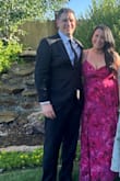 Absolutely loved this dress and got a ton of compliments. Flattering to some extra curves that I am still trying to lose post having a baby. Chest def runs small, but and no bra and some pasties helped it to fit (of note, I tried on the teal as well and that one in the exact same size fit me terribly, so that was a bummer). The spaghetti straps are a little cheap, but they held up! - Annie W.