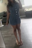 SUPER cute fit! Absolutely obsessed. The only thing is I wish I ordered a bigger size because it was hard to button in the waist section. Overall super cute & got a lot of compliments! - Jasmine J.