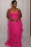 Beautiful elegant and stylish dress, fits perfectly true to size. Put the dress on it speaks for itself. - Shadene