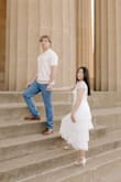 I absolutely loved this dress!! Purchased it for an engagement shoot and it was beautiful and fit perfectly! - Lauren N.