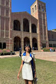 This dress fits perfectly on me! 
I was able to flaunt on my graduation with this amazing dress.
Received soo many compliments:) - Rashmi R.