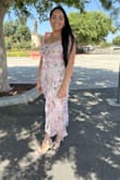 I loved this dress so much, it was very comfortable and it fit perfectly. I got a size small and was a little worry but it fit perfectly. Side note I am breastfeeding and this was perfect for that as well as it easily comes down. - Wendy F.