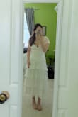 I cannot stress enough how gorgeous this dress is. The detailing is beautiful, and I love the tiered look. - Julianne M.