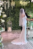 I absolutely loved my wedding dress! It was everything I dreamed of elegant, flattering, and incredibly well made. The fit was perfect, and it made me feel so confident and beautiful on my special day. The detailing was stunning and looked amazing both in person and in photos. I received so many compliments throughout the day it truly made me feel like a bride. Highly recommend this dress to anyone looking for something timeless with a touch of romance! - Albina K.
