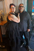 I felt like a Little Gothic Princess in my dress on my wedding day. It fit well. It was very pretty, and I received it quite quickly! - Gina S.