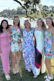 Great destination wedding guest dress! Colors are fun, and the fit is surprisingly very forgiving - Elizabeth G.