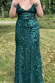 Perfect fit, great colour, and so so pretty!! Very comfortable to move in, and adjustable, too. My one complaint is that it took slightly longer than advertised to ship, even though I paid extra for fast shipping. Still arrived on time and was perfect! 10/10 :) - Michelle D.