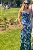 This dress was a great fit, no alterations needed. It worked well on length with heels, was comfortable and I got many compliments on it all day! - Emilie M.