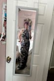 It's just a bit tight, need a medium.  It's such a beautiful dress. please send the medium.  I don't know how to return - Kathleen O.