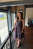 I got so many compliments on this one! I love the pattern, and the fit was great for me. I will say, if you're larger chested, this won't be for you. I was in a Large with a B cup that was almost too tight. - Angela N.