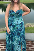 This was the perfect dress for a June cocktail attire wedding. It was so comfortable and fit me perfectly, which is rare for me! - Claire H.