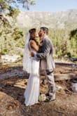I'm a "type B" bride that did everything last minute and hoped it would work out, including the dress. Loved this style for my Vegas mountain elopement and decided to try it out based on previous reviews. It fit perfectly and was so comfortable- definitely happy with my decision! - Angelica J.