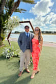 This dress was true to size, a gorgeous color and very comfortable and flattering! I wore it to a wedding as a guest and got a lot of compliments! - Elizabeth F.