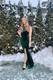 This dress was very comfortable, flattering and elegant. I wore it to a formal winter wedding and got a lot of compliments! - Elizabeth F.
