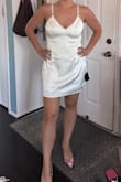 Fits great, looks super cute, quality is nice, going to use it as my reception dress - Galina A.