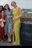 Love the color, love the dress, super comfy - little bit long but with a tiny heel you will be fine. Wore for my friends rehearsal dinner in Ireland - Mariah F.