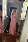 Such a lovely dress, can't wait to wear it. Love how it is adjustable at the back, and also it's a little heavy on the bottom in a good way. Feels elegant and very me. - Juta K.