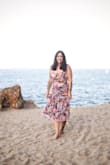 This set was so cute for my summer photo shoot! The top was a little weird where it wasn't sewn together at the bottom (a few other reviews have pictures of that). I loved the print, and it ran true to size. - Erin R.