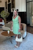 It was comfortable, and a beautiful color and cut - Linda A.