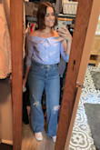 I bought this for my 20 year high school reunion and really liked it. It was a bit large on me, but I can see that smaller might fit weird. Overall, I really liked it, and it worked well for the vibe I was going for. - Ashley C.