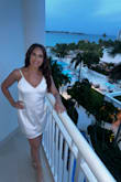 I bought this for our honeymoon and it was the perfect dress for our candle lit dinner on the beach! I did get the straps altered, because I have a small chest, and I didn't wear a bra, but other than that - it was a great fit! It was a little wide, but I also feel like that's just the shape of this dress! I wasn't expecting it to be tight. Loved it! - Melissa H.