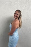 This was perfect for the summer wedding I attended. I always get nervous about strapless dresses but this one didn't slip even one time all night while I was dancing. I got so many compliments & loved the way it looked! I can't wait to wear it again! - Liz S.