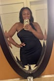 Initially purchased this dress as a back up. I loved it so much, I selected it as my main choice! The material molds to your body beautifully-no shapewear needed. I purchased a Large, and had room. It's flattering and comfortable! - Brandee H.