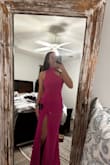 I was obsessed with this dress. The only reason I returned it was because I was worried about it being "too sexy" for the wedding I was attending. But I'm 100% keeping it in my shopping cart for another event. - Kelly M.