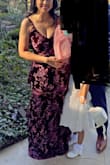 Loved this dress! I was still pumping, so it def felt a little tight, but it helped to keep the ladies supported! It's also post-partum belly friendly! I felt amazing and confident in this dress. It's definitely a thicker material, so it helped keep me warm during a cooler outdoor October wedding in the East Coast! - Kristine A.