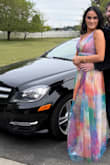 The colors are so vibrant and fun. The fabric is comfortable and flows beautifully. - Carolina E.