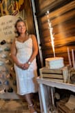 I purchased this dress along with a few other options to wear for my bridal shower. I fell in love with this dress. It fit comfortably. I received so many compliments on this dress. - Krystynna M.