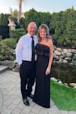 This dress is absolutely beautiful! So elegant but still fun. I received so many compliments wearing it! SUPER comfortable, quality fabric, beautiful drape to the material, lined, and the ruffle around the bust gave it that glam look I was hoping for. I did have to have it hemmed, but I'm only 5'1".  You don't need to wear a bra, as the ruffles hide everything, and the dress stayed in place without slipping at all, even while dancing. If you're hesitant, don't be; this one is amazing! - Tara R.