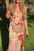 This dress was perfect for a "garden chic" rehearsal dinner. It was true to size and I got so many compliments! Very comfortable and very flattering, highly recommend! - Kylie P.