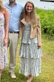 I bought two dresses to try from Lulus, and this was the immediate winner. I received so many compliments. We were at a summer wedding in New Hampshire, and it was quite cold. Dress was cute, whether wearing jacket/no jacket. So glad I purchased this dress and can't wait to wear it again. - Tait H.
