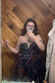 The size needed to be upgraded to an XL, but everything else about it was perfect. The material is light and cool. The dress has pockets. It's gorgeous. - Marley K.