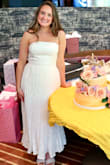 Got so many compliments when I wore this dress for my bridal shower. Thought it was very flattering for my body type, plus very comfortable. - Rachel A.